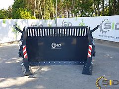 SID Maisschild Schiebeschild / Hydraulically foldable maize shield